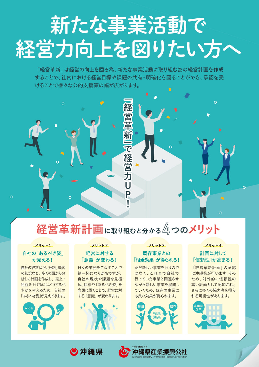 【7/31〆切】令和６年度「経営革新事業」第２回申請開始のお知らせ
