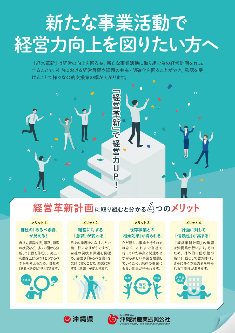 1/16〆切】令和7年度「経営革新」第4回申請開始のお知らせ │ お知らせ