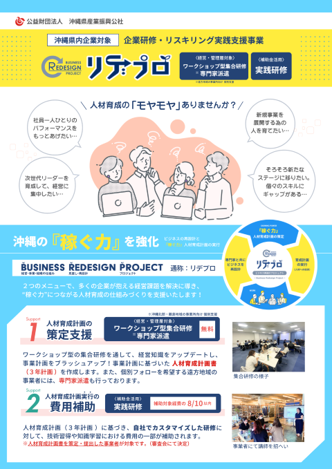 リデプロ（企業研修・リスキリング実践支援事業）